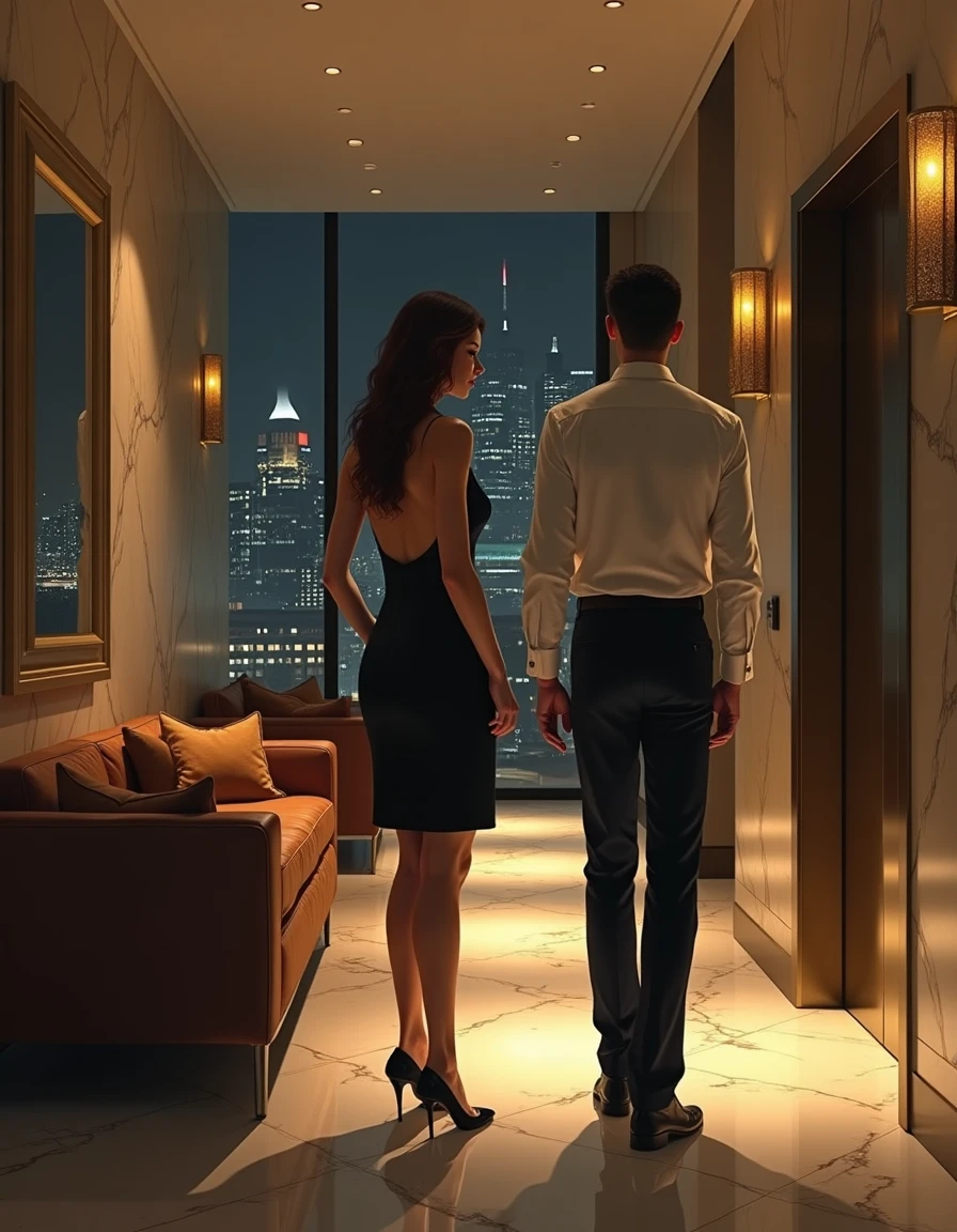 Claimed in the Penthouse – The Hallway