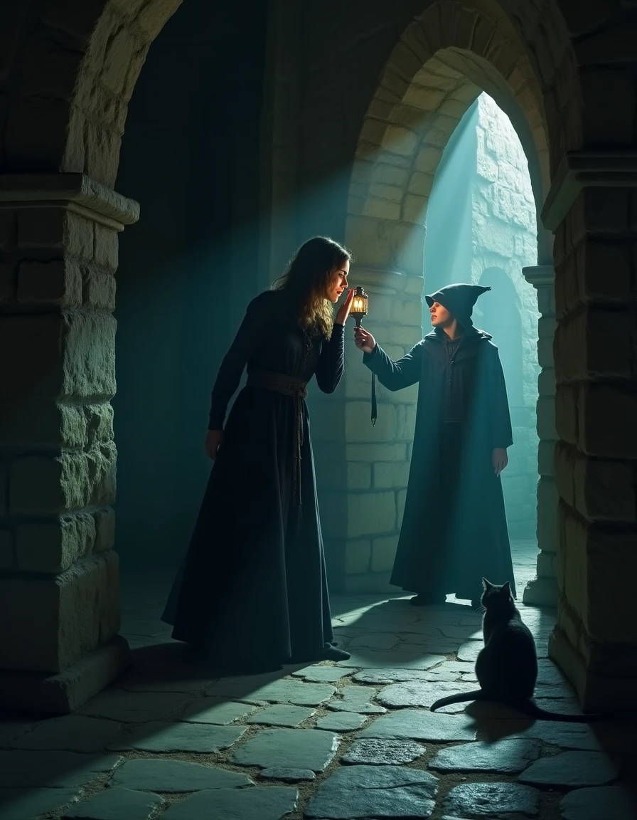Chased through the castle