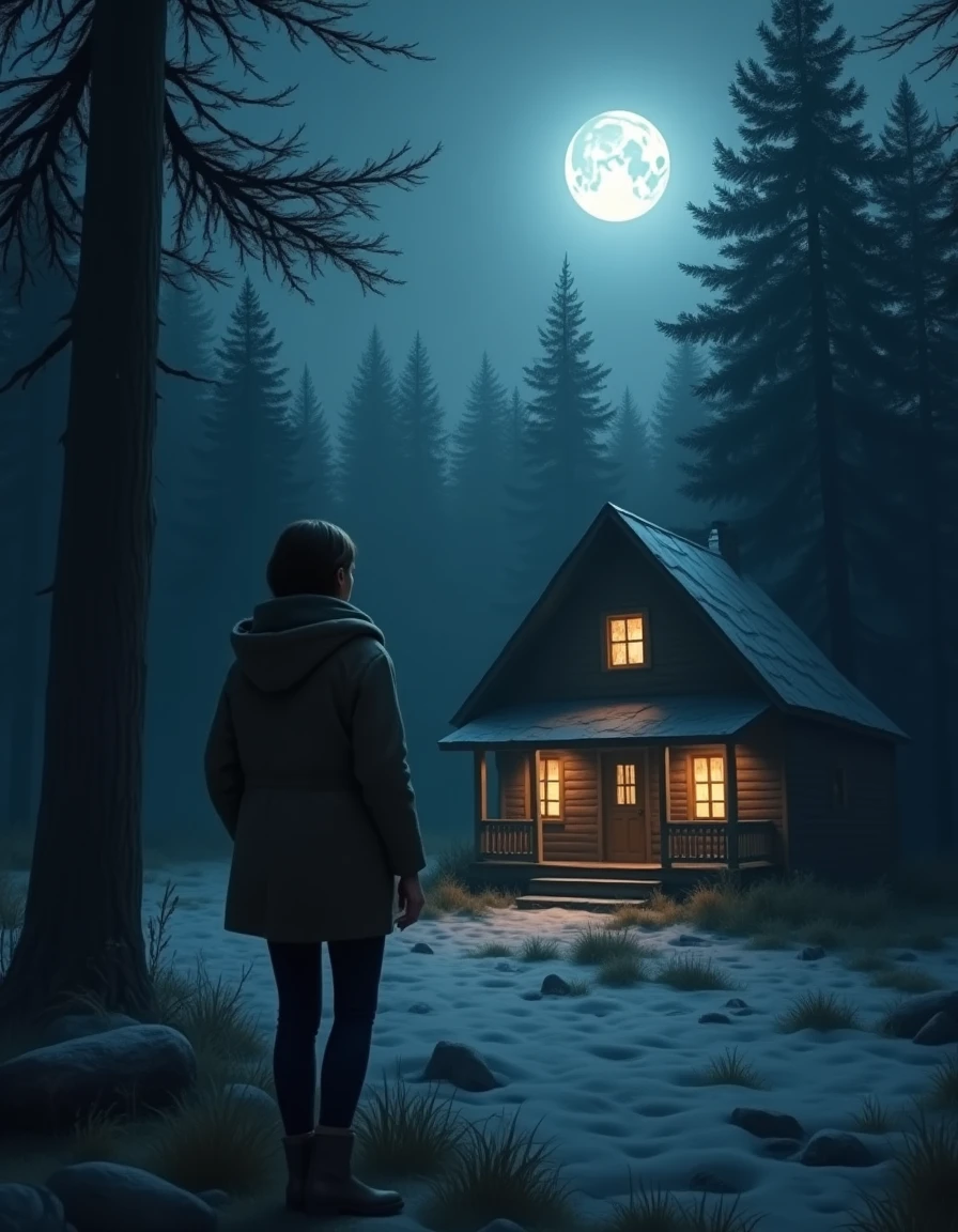 Confrontation Under Moonlight