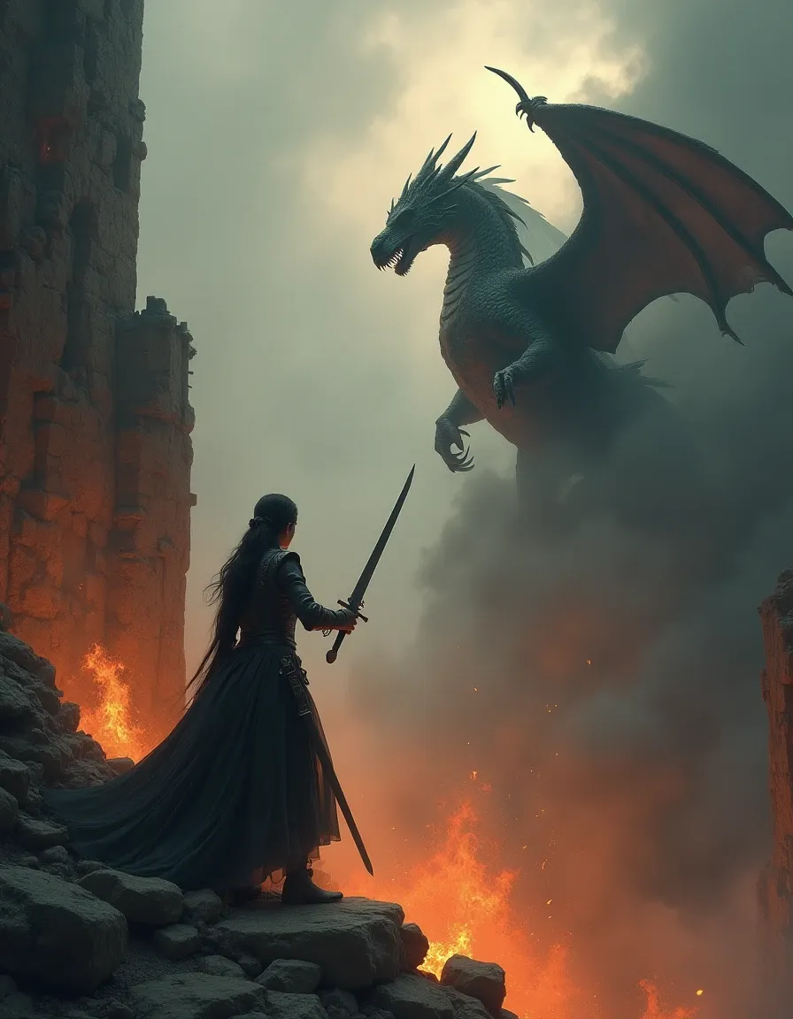 She makes it — barely