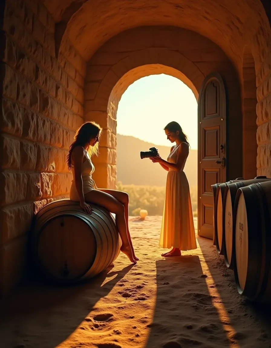 The Vineyard at Dusk