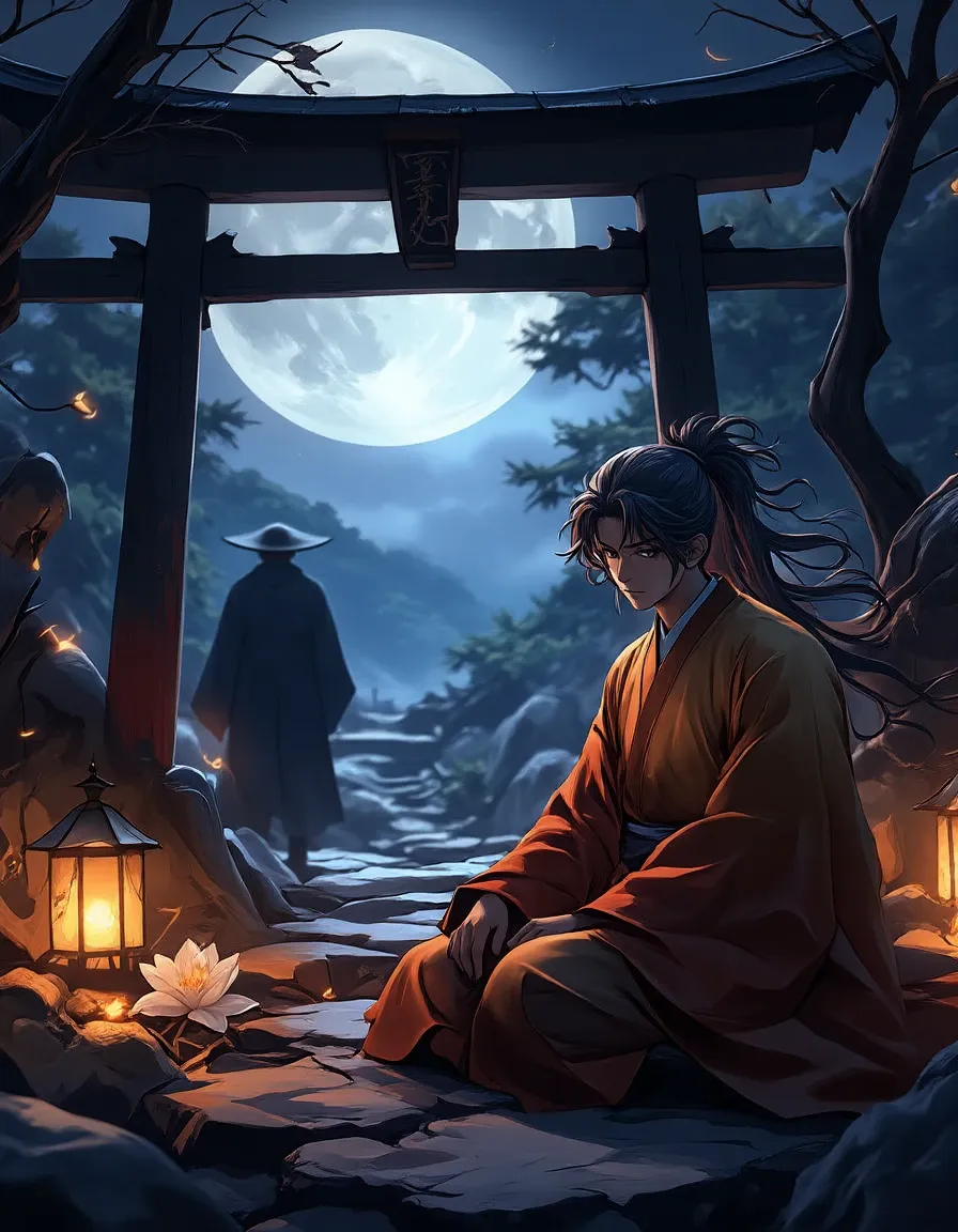 The Masked Fox of the Spirit Shrine