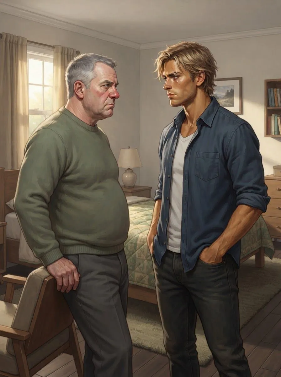 His Apartment, First Time