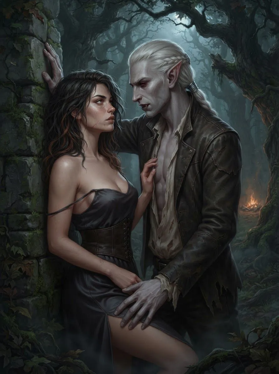 Blood and Claim: A Night in the Shadow-Cursed Woods